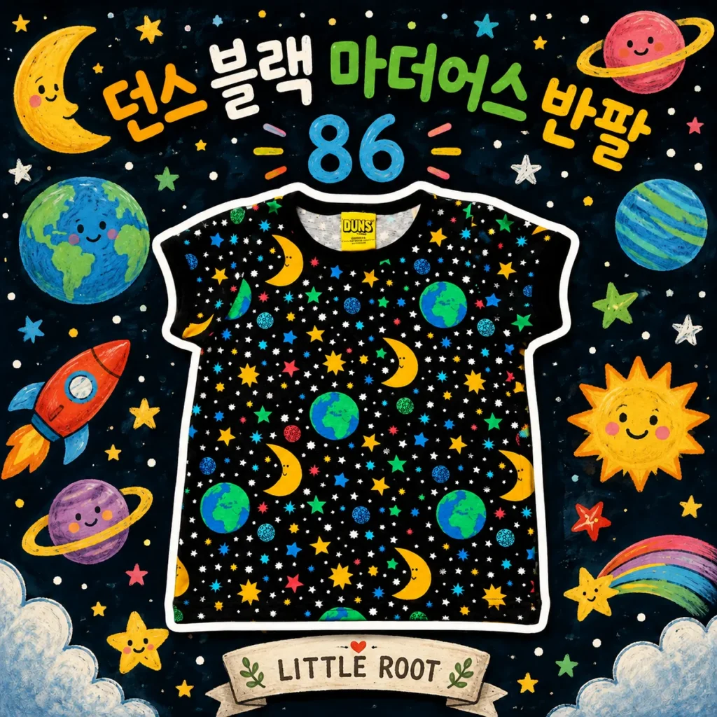 던스 블랙 마더어스 반팔 86